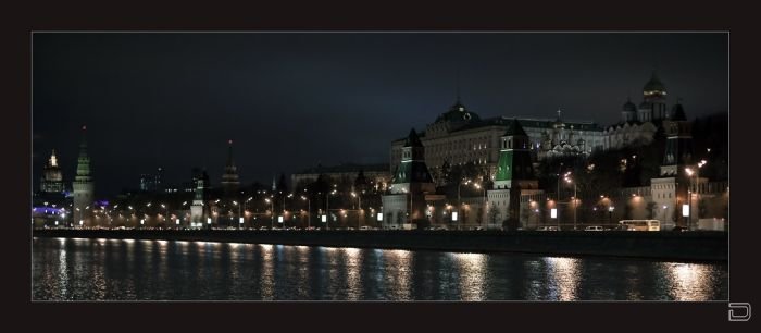 Московская ночь Михаила Шлемова (40 фото)