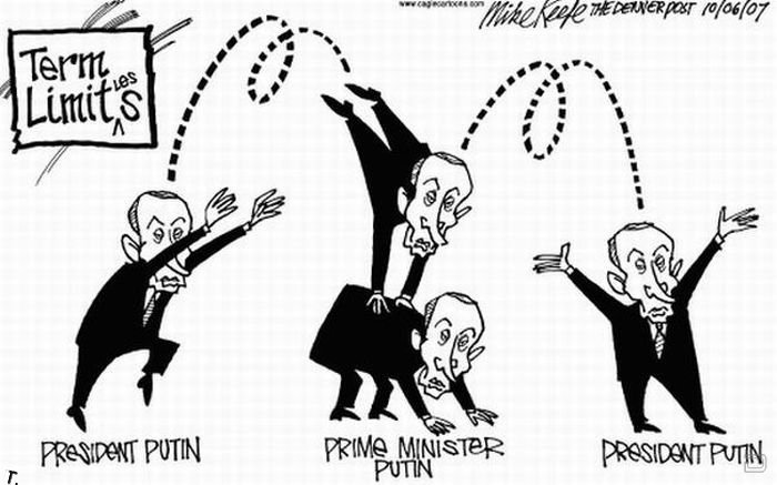Иностранные карикатуры на Путина (19 фото)