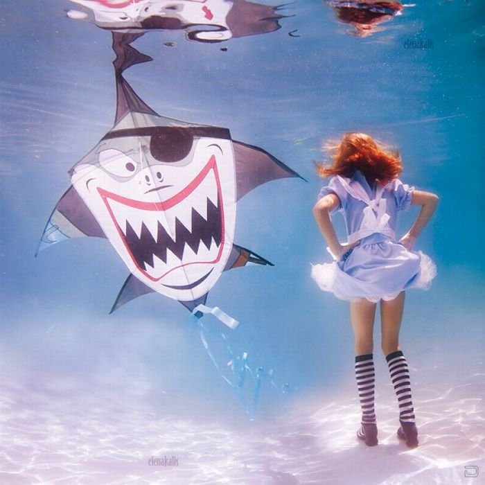 Новые приключения Алисы в подводном мире (13 фото)