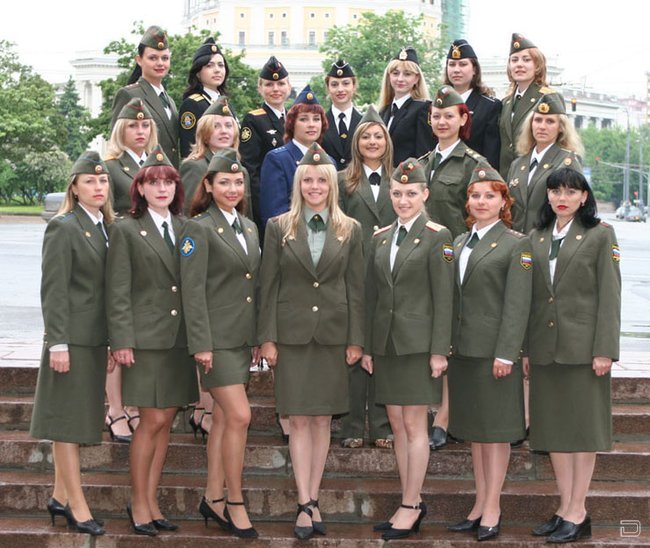 Русская женская армия (8 фото)