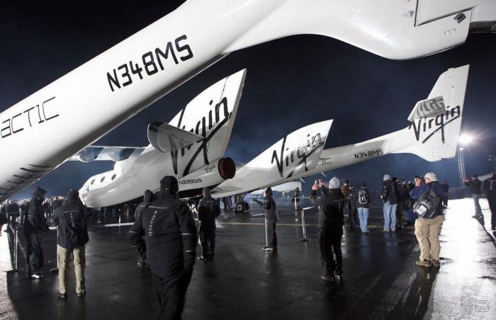SpaceShipTwo – новый суперсовременный космический корабль