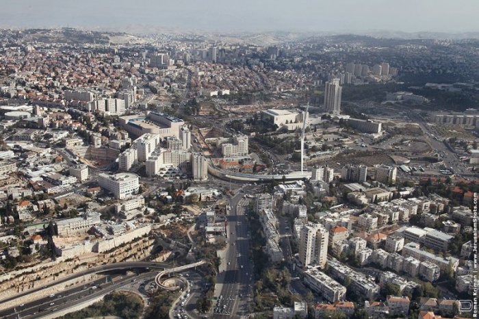 Иерусалим. Вид с самолёта (31 фото)