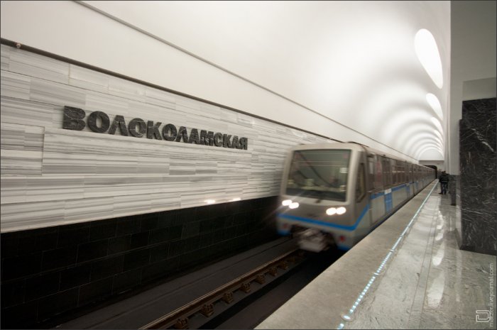 Открытие новых станций московского метро: Мякинино - Волоколамская - Митино