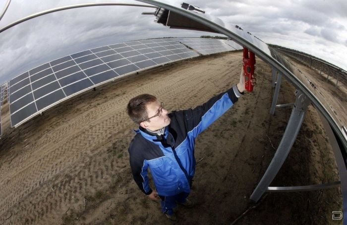 Solarpark Lieberose – электростанция в Германии (9 фото)