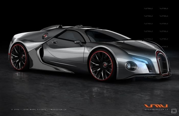 Новый концепт от Bugatti (7 фото)