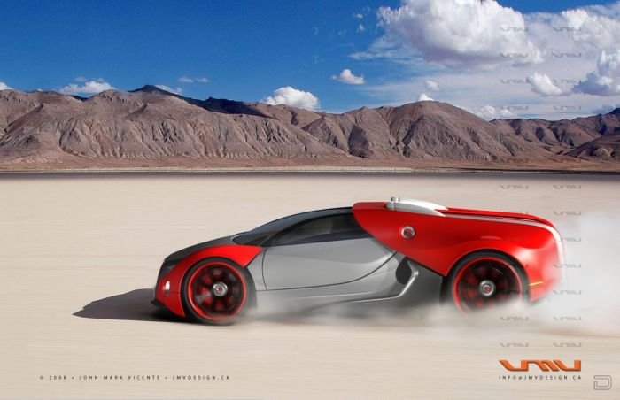 Новый концепт от Bugatti (7 фото)
