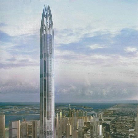 Новая башня в Эмиратах (8 фото)