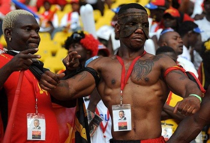 Болельщики из Анголы (26 фото)