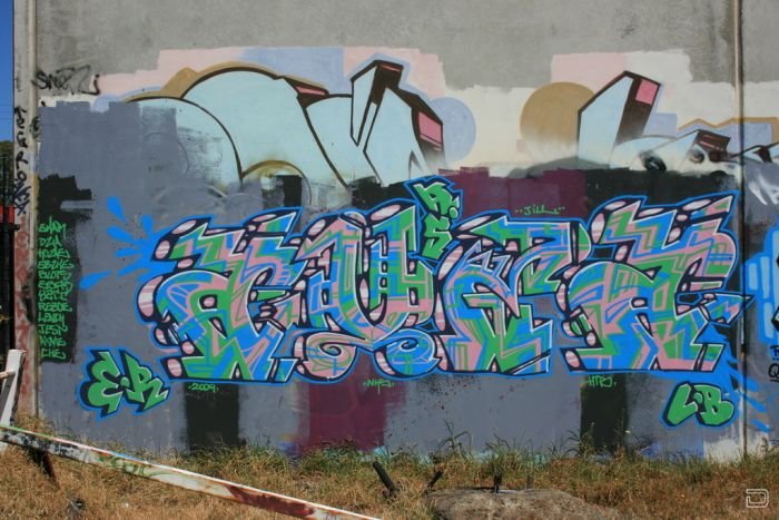 Красивые граффити из Мельбурна (39 фото)