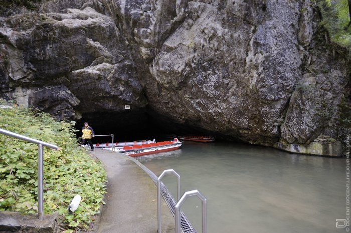 Моравские подземные пещеры на востоке Чешской республики.