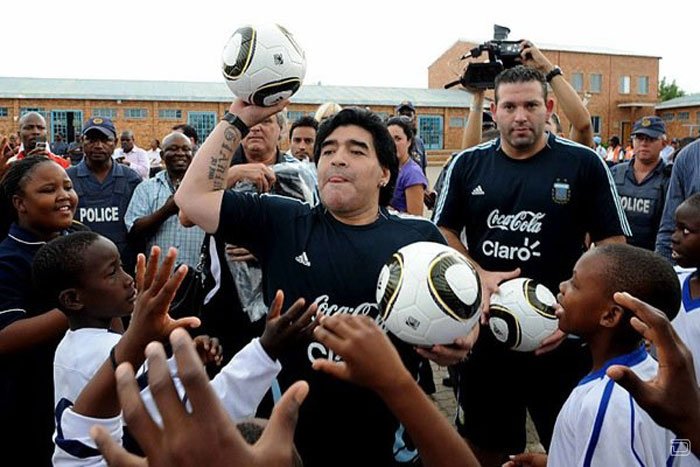Легендарный аргентинский футболист, Диего Марадона