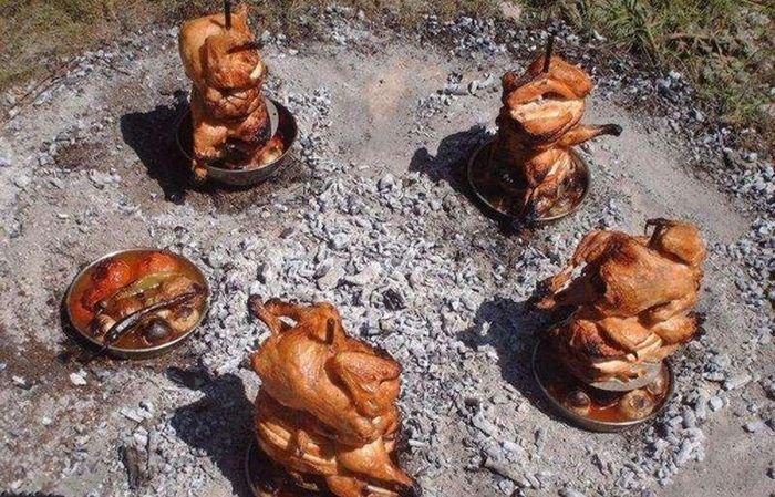 Оригинальный способ приготовления курицы без духовки (15 фото)