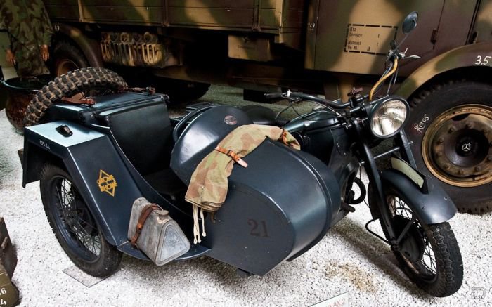 Подборка фотографий мотоциклов времен Второй Мировой