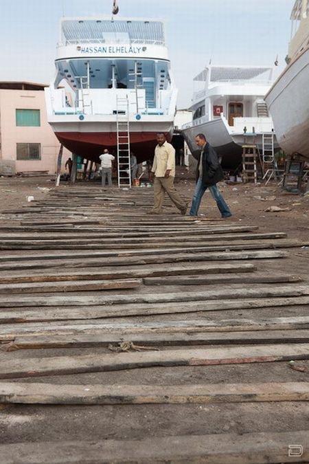 Строительство яхт в Хургаде, Египет