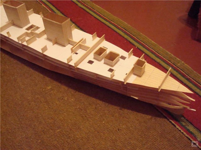 Титаник из бумаги (27 фото)