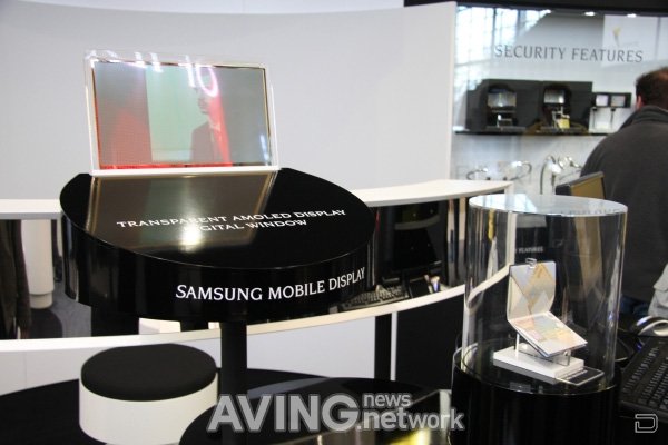 Samsung AMOLED дисплеи на выставке CeBIT 2010 (4 фото)