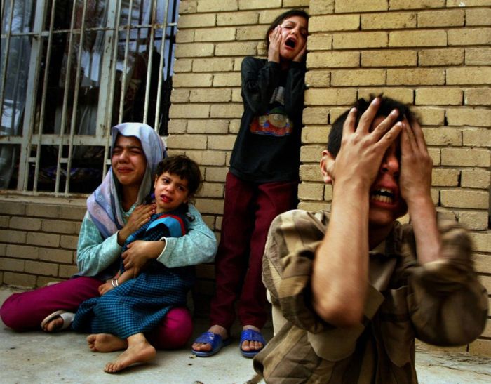 Семь лет жестокой опустошительной войны в Ираке (38 фото)