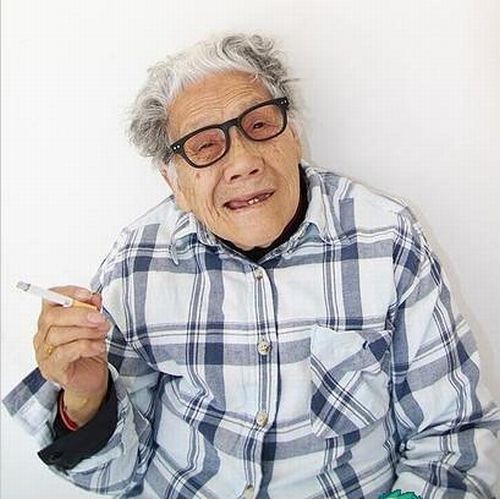 Супер бабушка из Китая (10 фото)
