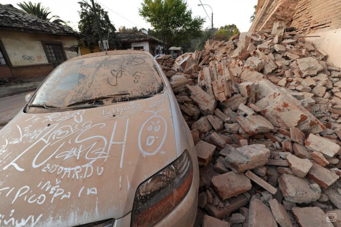 Последствия сильнейшего землетрясения в Чили