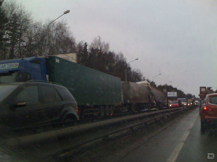Крупное ДТП на Ленинградском шоссе  (6 фото + видео)