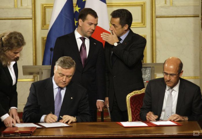 Визит президента Дмитрия Медведева во Францию