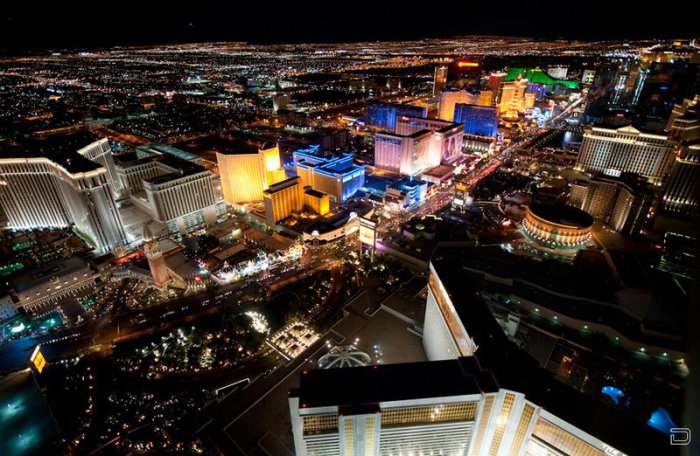 Нью Йорк Сити и Лас Вегас ночью (20 фото)