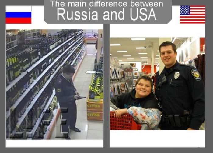 Сравнение американских и российских. Россия и США сравнение. США И РФ различия. Девушки США И России сравнение. Отличия РФ И США.