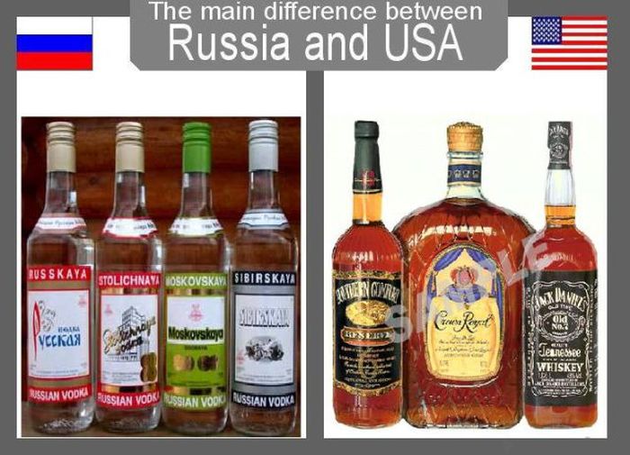 Основные различия между Россией и США (28 фото)