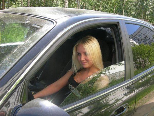Девушки из России за рулем (69 фото)