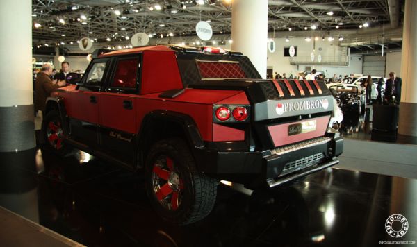  SUV Dartz Kombat Prombron Monaco Red Diamond