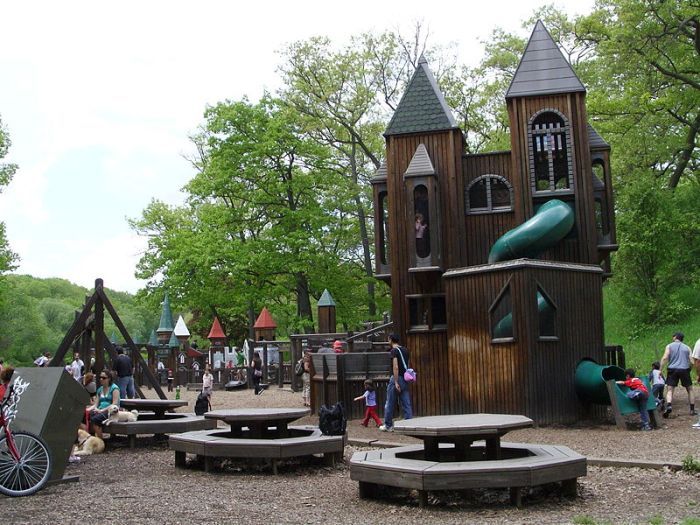 Детские площадки (21 фото)