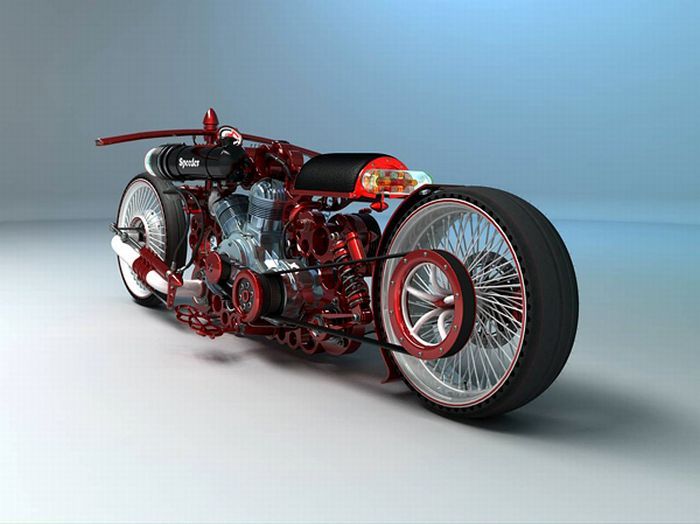Подборка крутых концептуальных мотоциклов (29 фото)