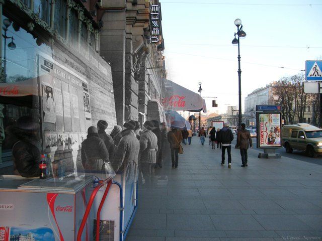 Призраки прошлого - Блокада Ленинграда (115 фото)