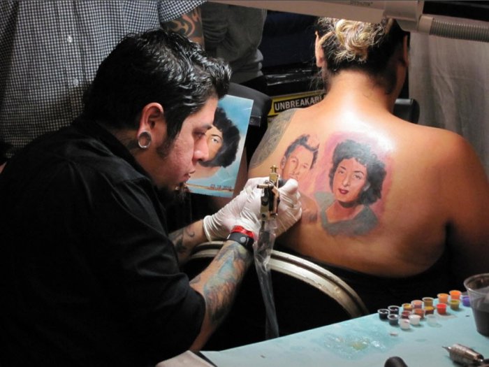 В Сан-Франциско прошла выставка татуировок