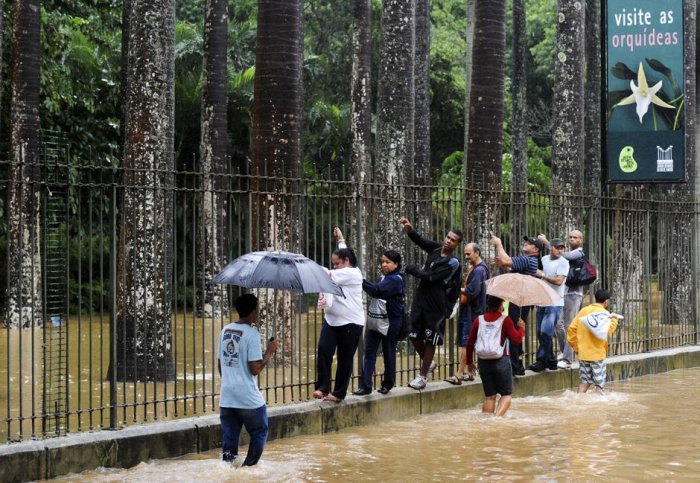 В Бразилии наводнения