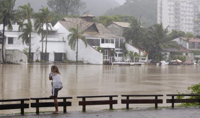 В Бразилии наводнения