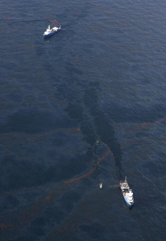 Нефтяное пятно в Мексиканском заливе