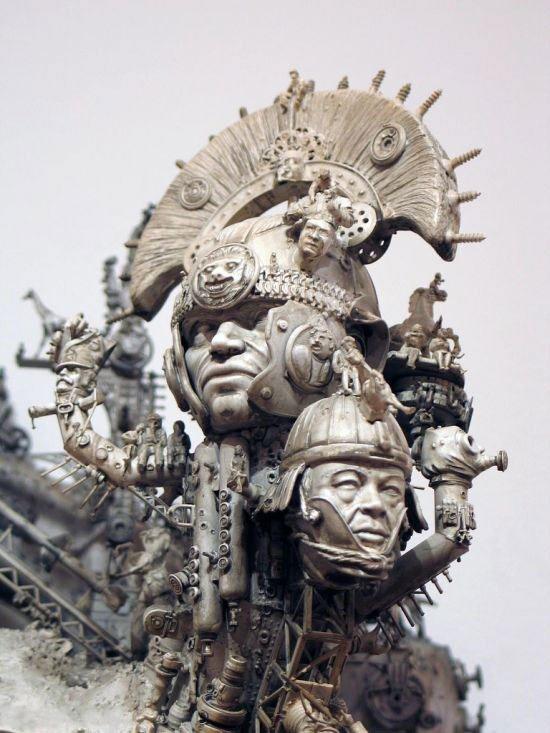 Необычные скульптуры Криса Кукси (52 фото)