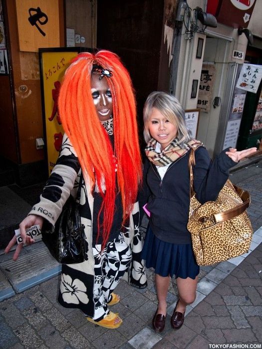 Мода на улицах в Японии (77 фото)