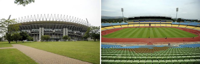Стадионы которые будут принимать международные команды по футболу 2010