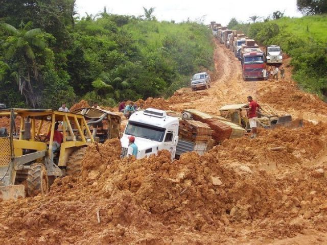 Худшая в мире дорога в Бразилии