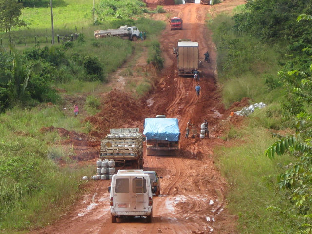 Худшая в мире дорога в Бразилии