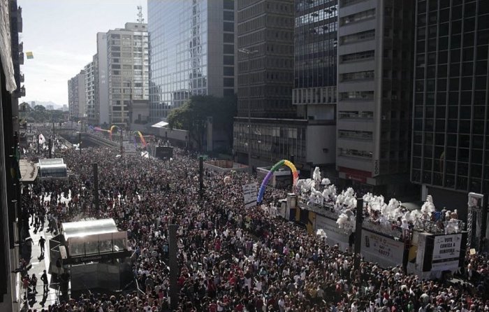 В Бразилии прошел гей-парад