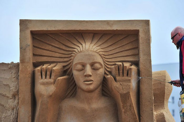 В Берлине пройдет фестиваль скульптур из песка "Sandsation 2010"