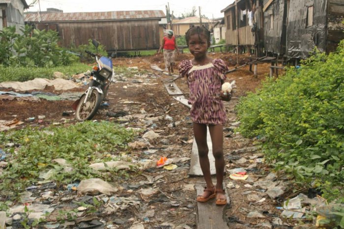 Жизнь в трущобах Нигерии