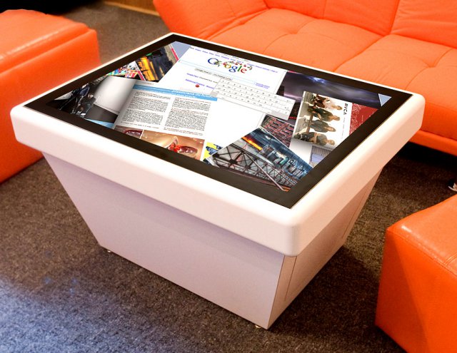 Кофейный столик mTouch с сенсорным экраном