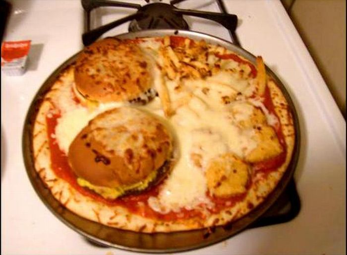 Мега-калорийная пицца