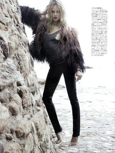 Наташа Поли в Vogue Nippon