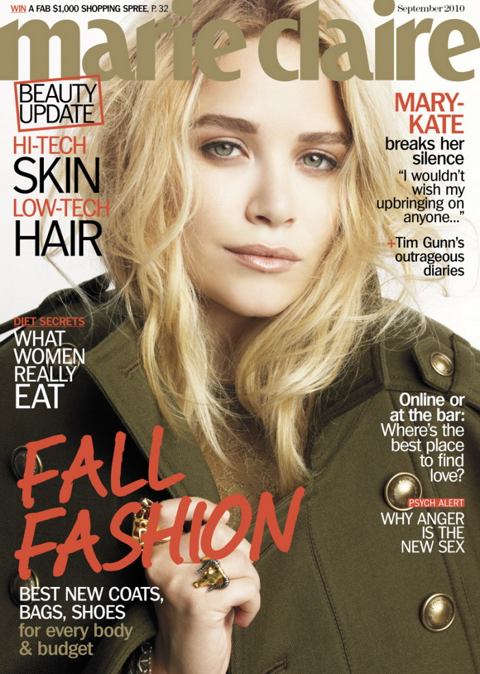 Mary-Kate Olsen в журнале "Marie Claire" (5 фото)