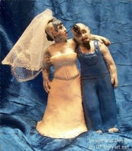 Самые смешные и дурацкие свадебные торты (18 фото)